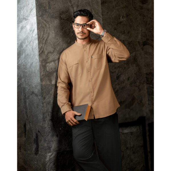 AS SAFWA Baju Kemeja Koko Kemko KM81 L/S - AMAAR Lengan Panjang